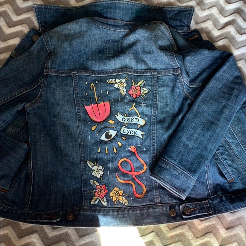 Custom Jean jacket - Picture 2 of 4